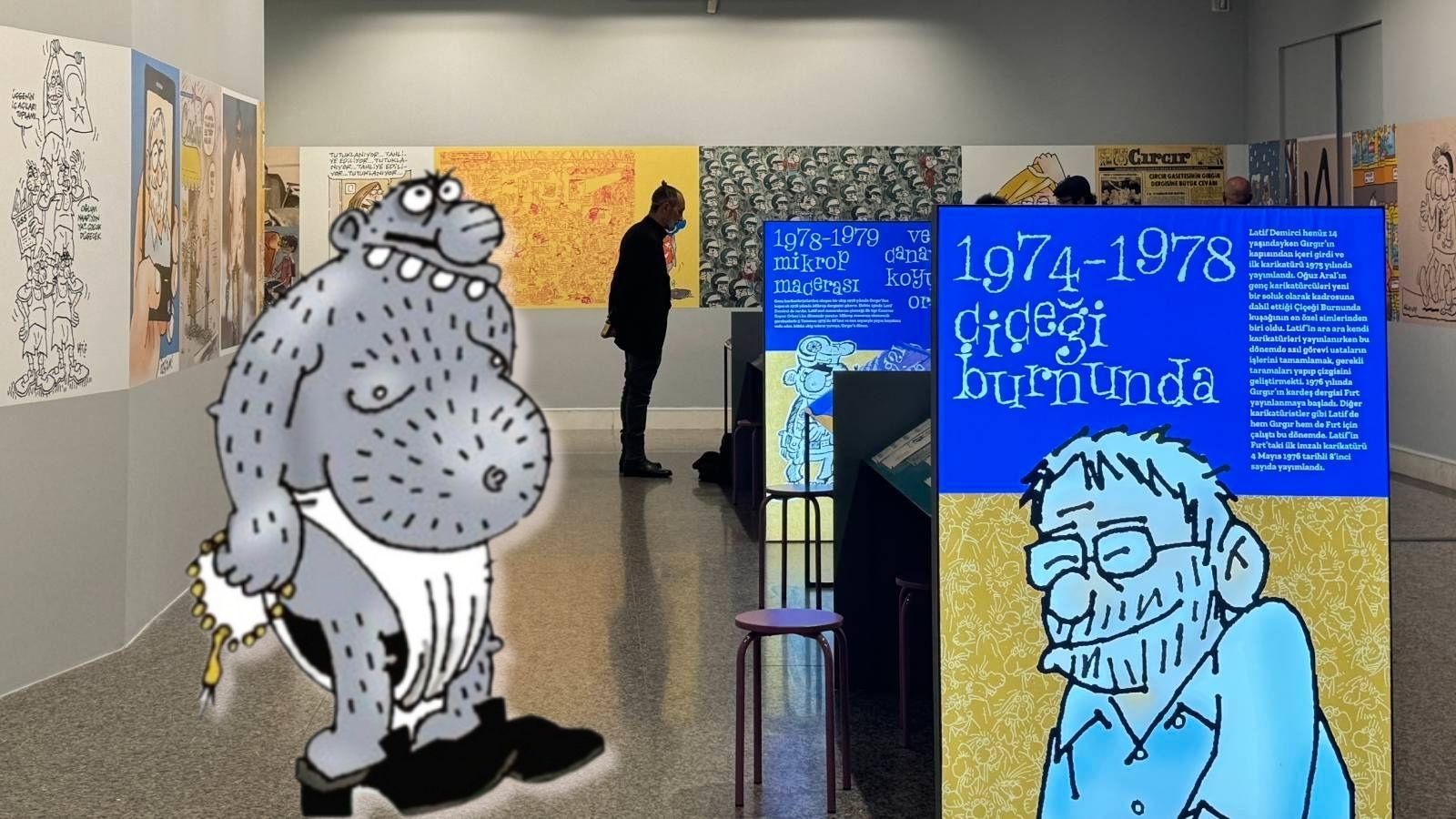 efsaneler antalyada arap kadriden press beye muhlis beyden yavlum mithata yazan cizen latif demirci sergisi acildi IRFjeAey