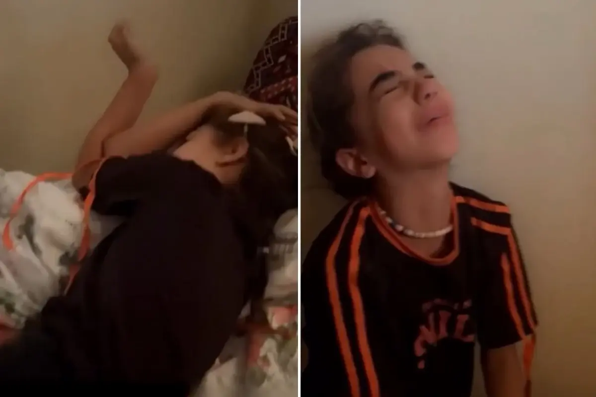 ateskes haberiyle uyanan filistinli cocuk goz yaslarini tutamadi iMZMiEjA