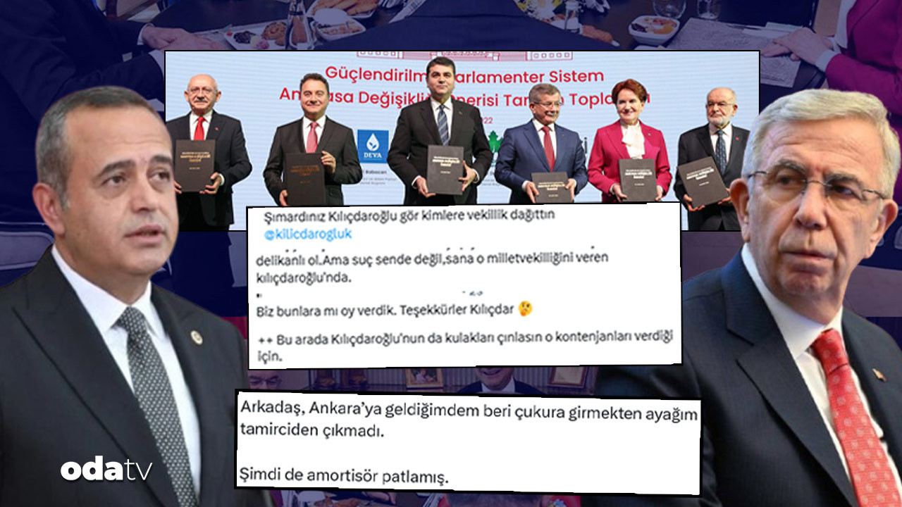 DEVA Partili Kaya’dan Mansur Yavaş’a ‘amortisör’ çıkışı… Sosyal medyada Altılı Masa sitemi: ‘Kılıçdaroğlu’nun kulakları çınlasın’