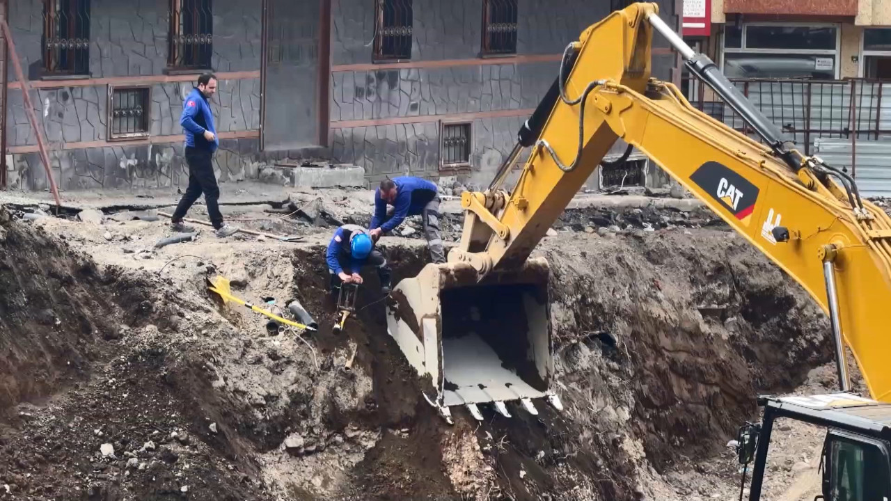 İnşaat Alanında Doğal Gaz Borusu Patladı: Paniğe Neden Oldu