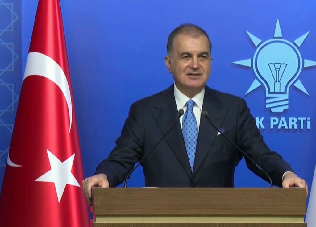 Ömer Çelik: Terörsüz Türkiye Hedefiyle Çalışmalarımızı Sürdürüyoruz